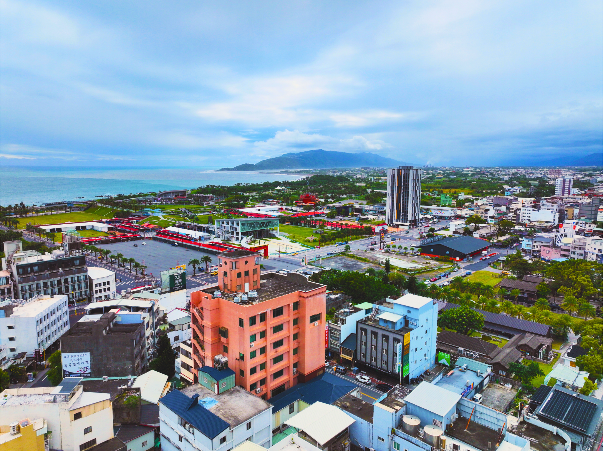 花蓮市花蓮縣城鄉規劃空拍